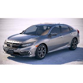 Honda Civic LED 2019 3D model